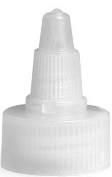 8 oz Red Cosmo Round Bottles, Natural Twist Cap (12 Pack)